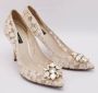 Dolce & Gabbana Pre-owned Lace heels White Dames - Thumbnail 4