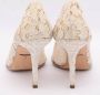 Dolce & Gabbana Pre-owned Lace heels White Dames - Thumbnail 5