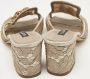 Dolce & Gabbana Pre-owned Lace sandals Beige Dames - Thumbnail 4