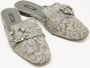 Dolce & Gabbana Pre-owned Lace sandals Gray Dames - Thumbnail 2