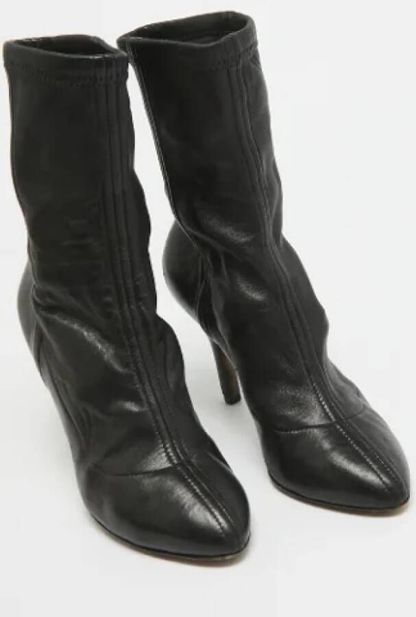 Dolce & Gabbana Pre-owned Leather boots Black Dames