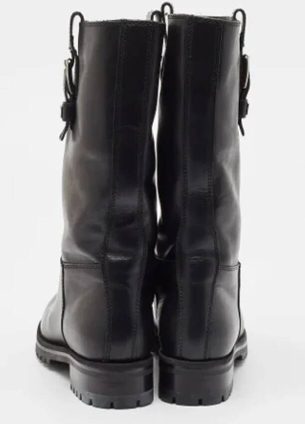 Dolce & Gabbana Pre-owned Leather boots Black Dames