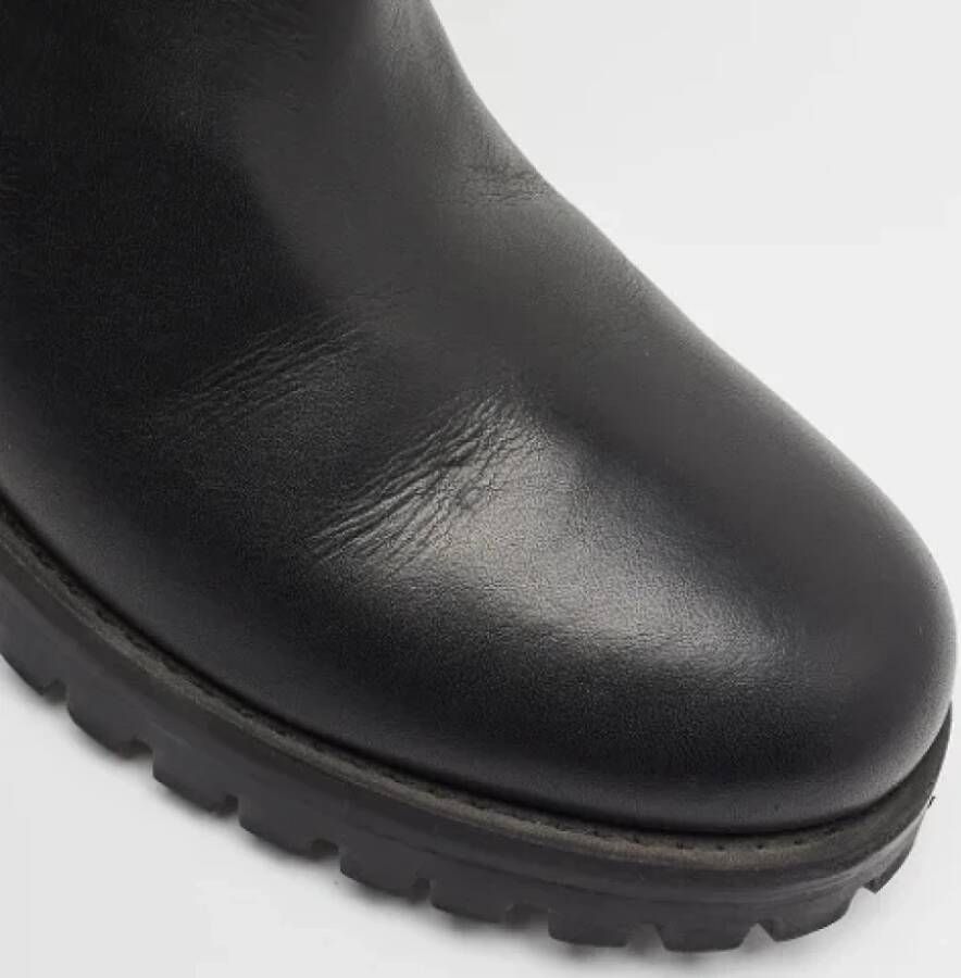 Dolce & Gabbana Pre-owned Leather boots Black Dames