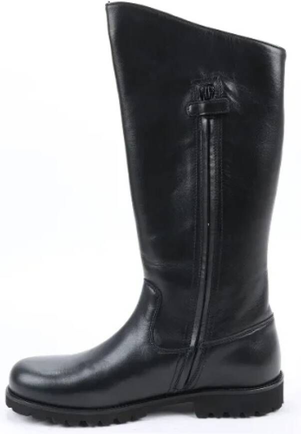 Dolce & Gabbana Pre-owned Leather boots Black Dames