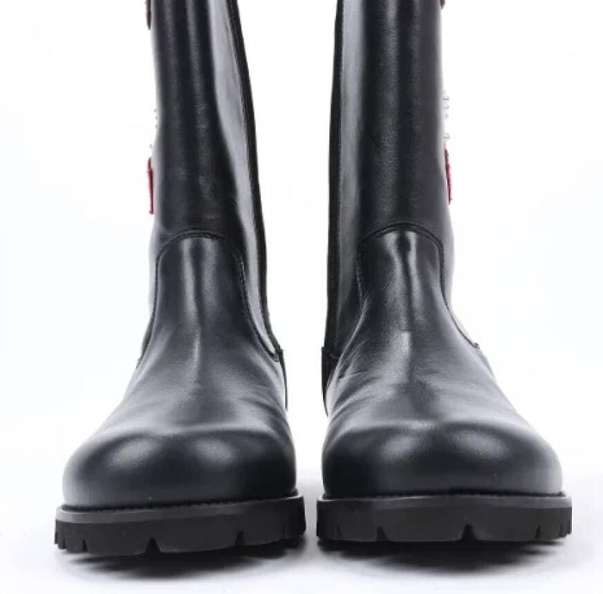 Dolce & Gabbana Pre-owned Leather boots Black Dames