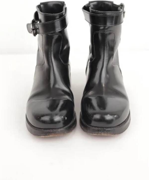 Dolce & Gabbana Pre-owned Leather boots Black Dames