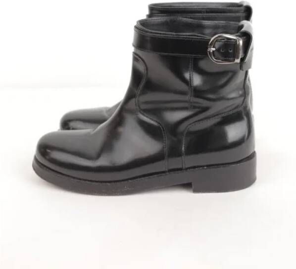 Dolce & Gabbana Pre-owned Leather boots Black Dames