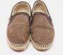 Dolce & Gabbana Pre-owned Leather espadrilles Brown Dames - Thumbnail 3