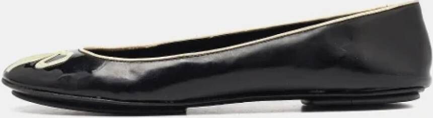 Dolce & Gabbana Pre-owned Leather flats Black Dames