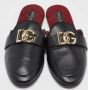 Dolce & Gabbana Pre-owned Leather flats Black Dames - Thumbnail 3