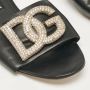 Dolce & Gabbana Pre-owned Leather flats Black Dames - Thumbnail 7