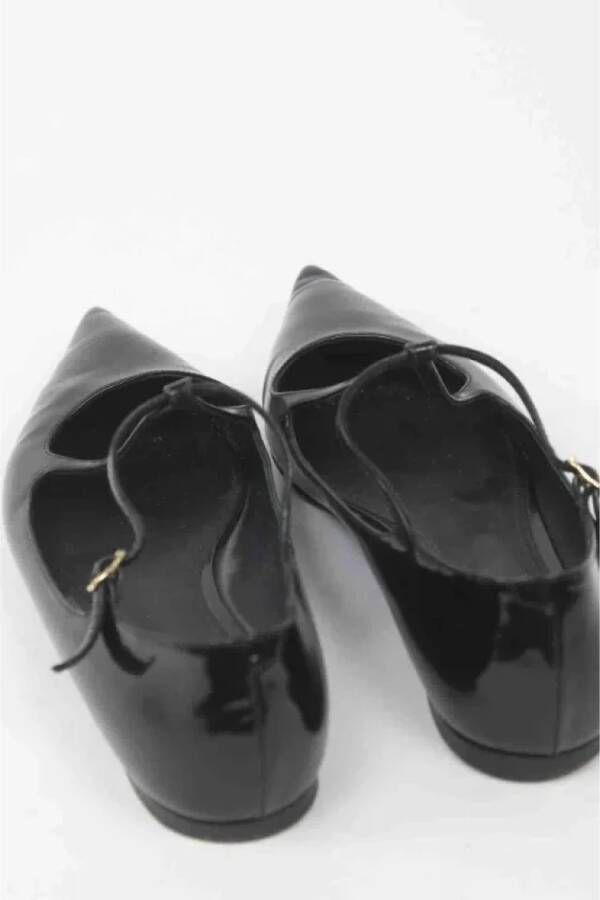 Dolce & Gabbana Pre-owned Leather flats Black Dames