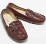 Dolce & Gabbana Pre-owned Leather flats Brown Dames - Thumbnail 4