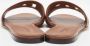 Dolce & Gabbana Pre-owned Leather flats Brown Dames - Thumbnail 4