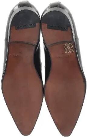 Dolce & Gabbana Pre-owned Leather flats Brown Heren