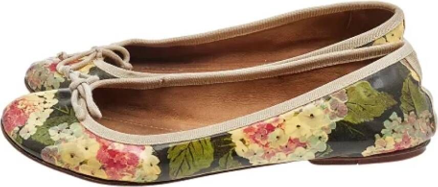 Dolce & Gabbana Pre-owned Leather flats Multicolor Dames