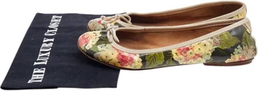 Dolce & Gabbana Pre-owned Leather flats Multicolor Dames