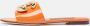 Dolce & Gabbana Pre-owned Leather flats Orange Dames - Thumbnail 2