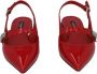 Dolce & Gabbana Pre-owned Leather flats Red Dames - Thumbnail 3