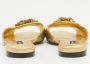 Dolce & Gabbana Pre-owned Leather flats Yellow Dames - Thumbnail 5