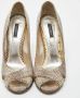 Dolce & Gabbana Pre-owned Leather heels Beige Dames - Thumbnail 3