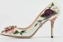 Dolce & Gabbana Pre-owned Leather heels Beige Dames - Thumbnail 2