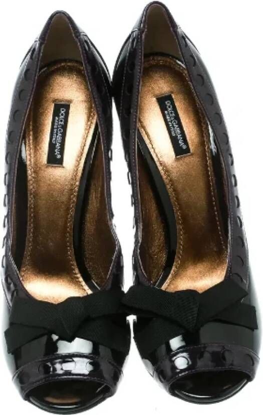 Dolce & Gabbana Pre-owned Leather heels Black Dames