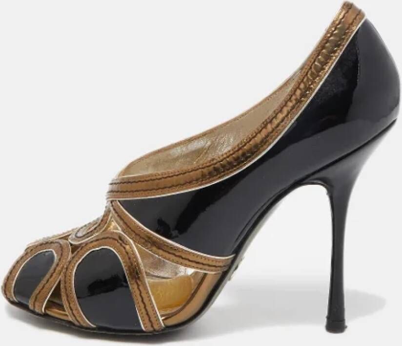 Dolce & Gabbana Pre-owned Leather heels Black Dames