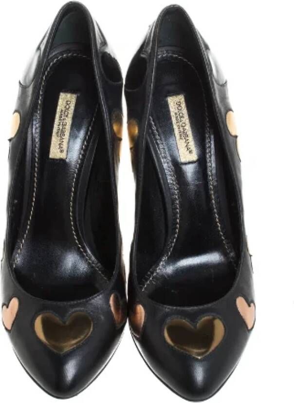 Dolce & Gabbana Pre-owned Leather heels Black Dames