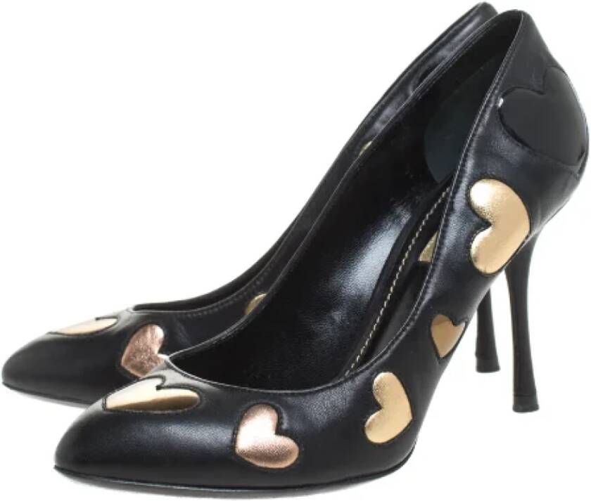 Dolce & Gabbana Pre-owned Leather heels Black Dames