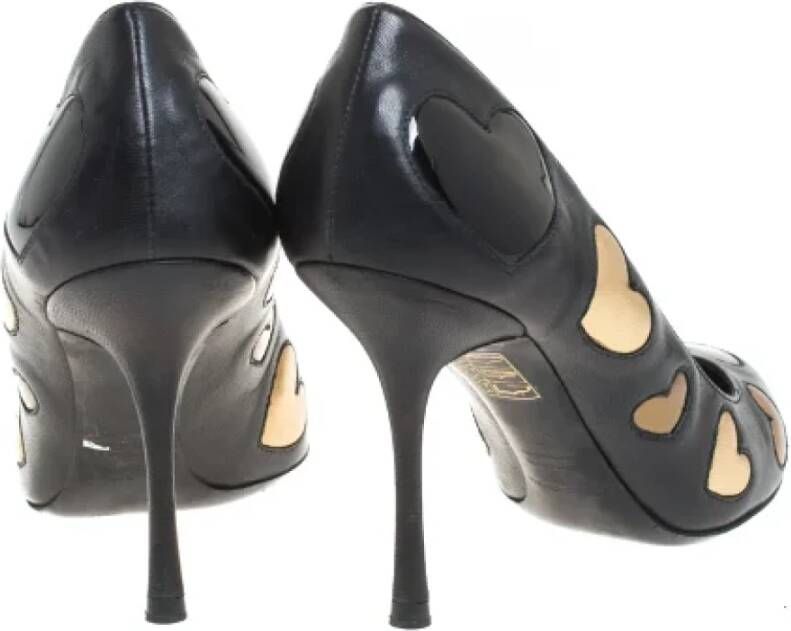 Dolce & Gabbana Pre-owned Leather heels Black Dames