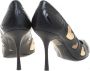 Dolce & Gabbana Pre-owned Leather heels Black Dames - Thumbnail 4