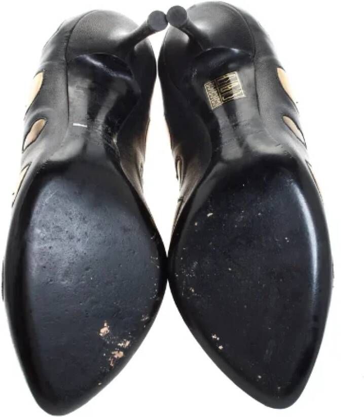 Dolce & Gabbana Pre-owned Leather heels Black Dames