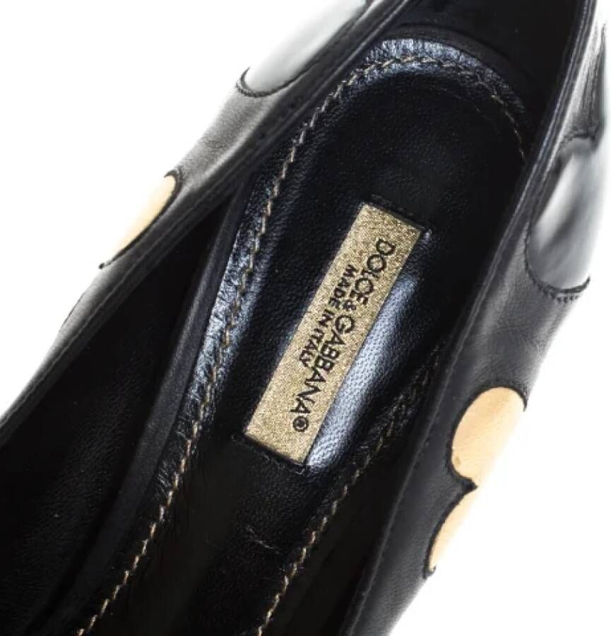 Dolce & Gabbana Pre-owned Leather heels Black Dames