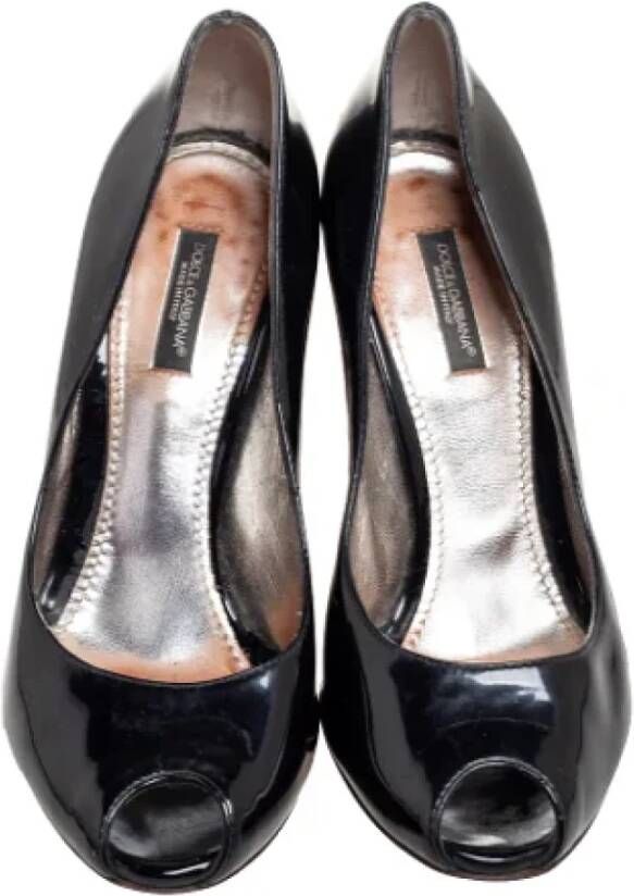 Dolce & Gabbana Pre-owned Leather heels Black Dames