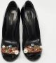 Dolce & Gabbana Pre-owned Leather heels Black Dames - Thumbnail 3