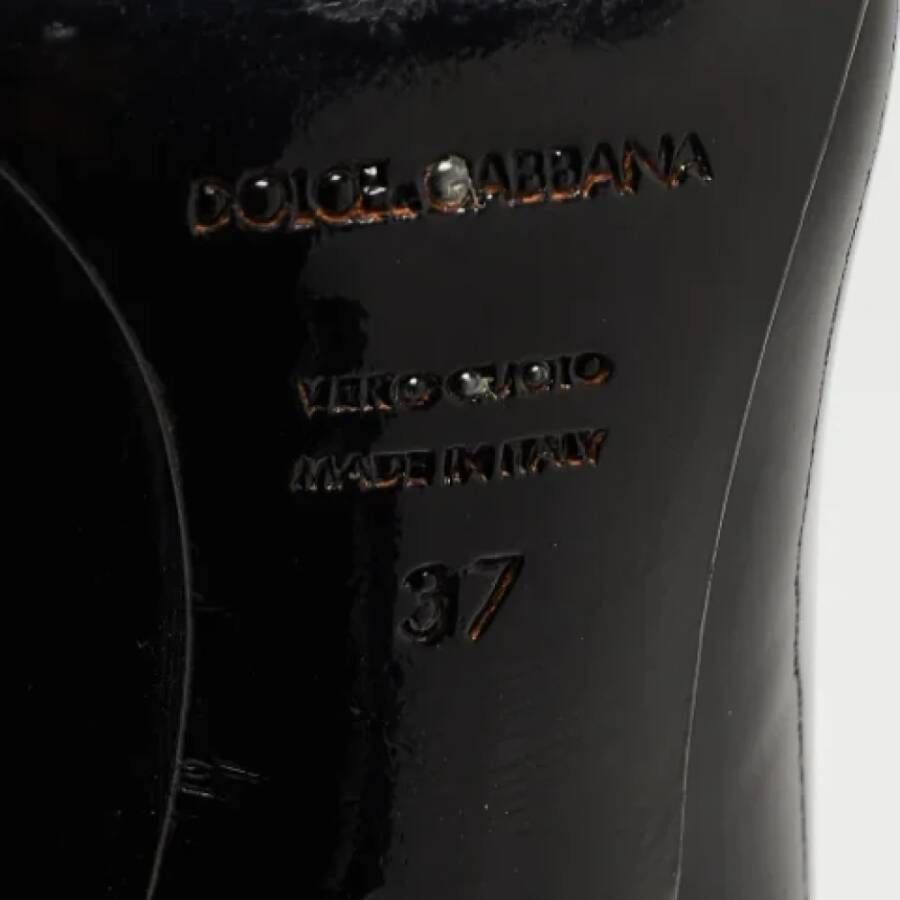 Dolce & Gabbana Pre-owned Leather heels Black Dames