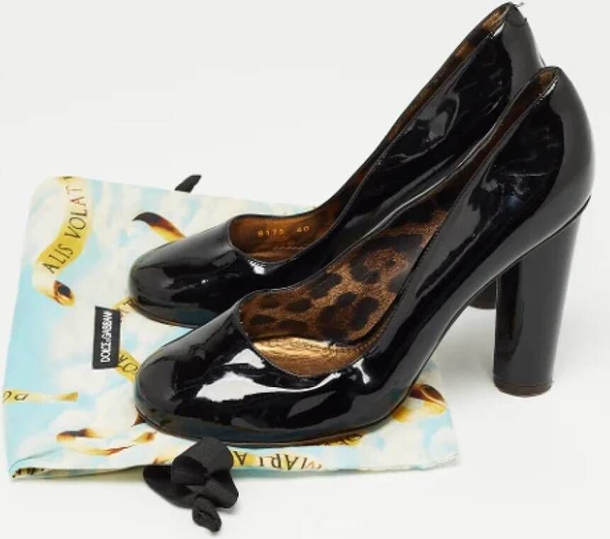 Dolce & Gabbana Pre-owned Leather heels Black Dames