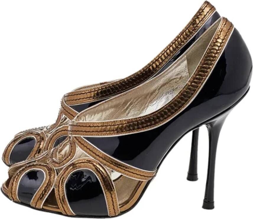 Dolce & Gabbana Pre-owned Leather heels Black Dames