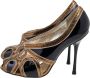 Dolce & Gabbana Pre-owned Leather heels Black Dames - Thumbnail 3