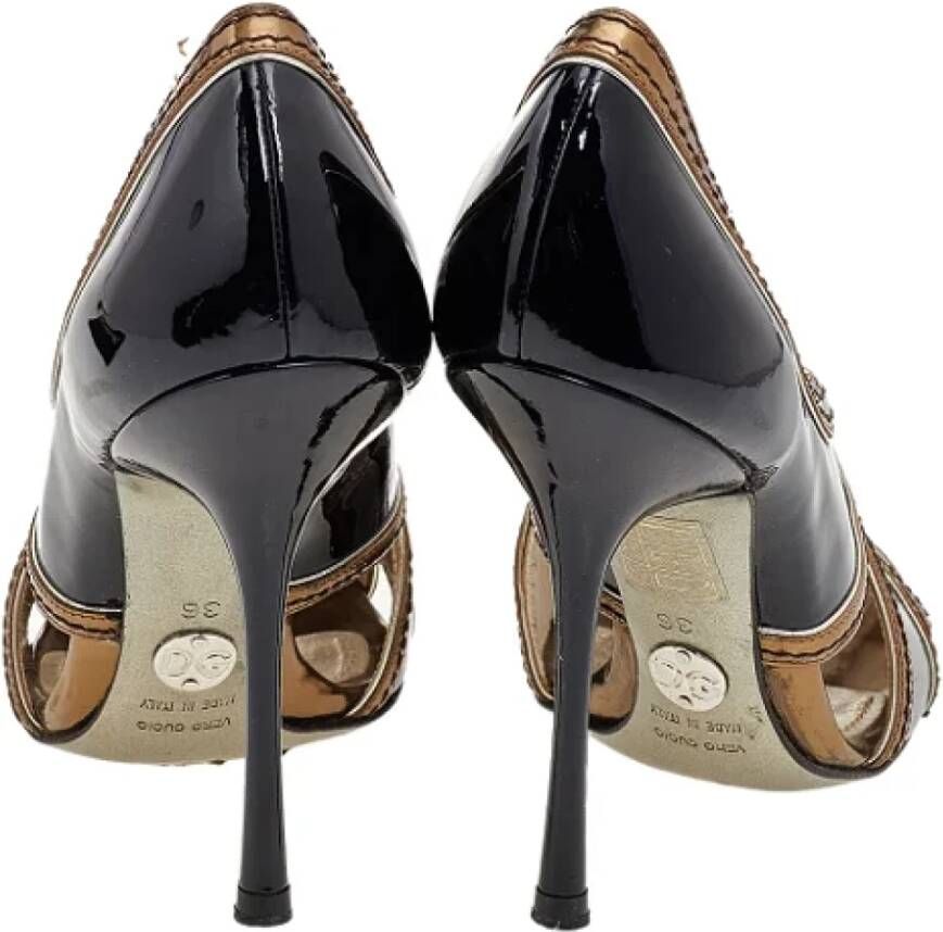 Dolce & Gabbana Pre-owned Leather heels Black Dames