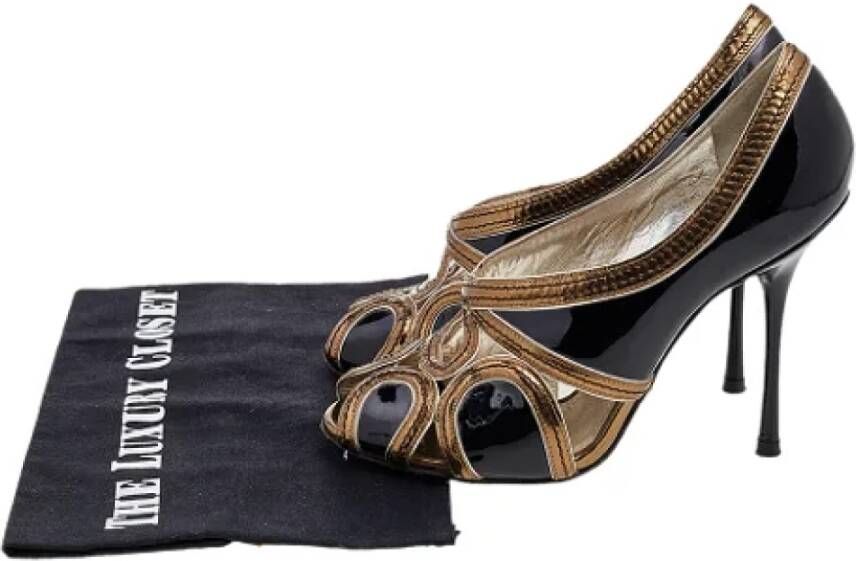 Dolce & Gabbana Pre-owned Leather heels Black Dames