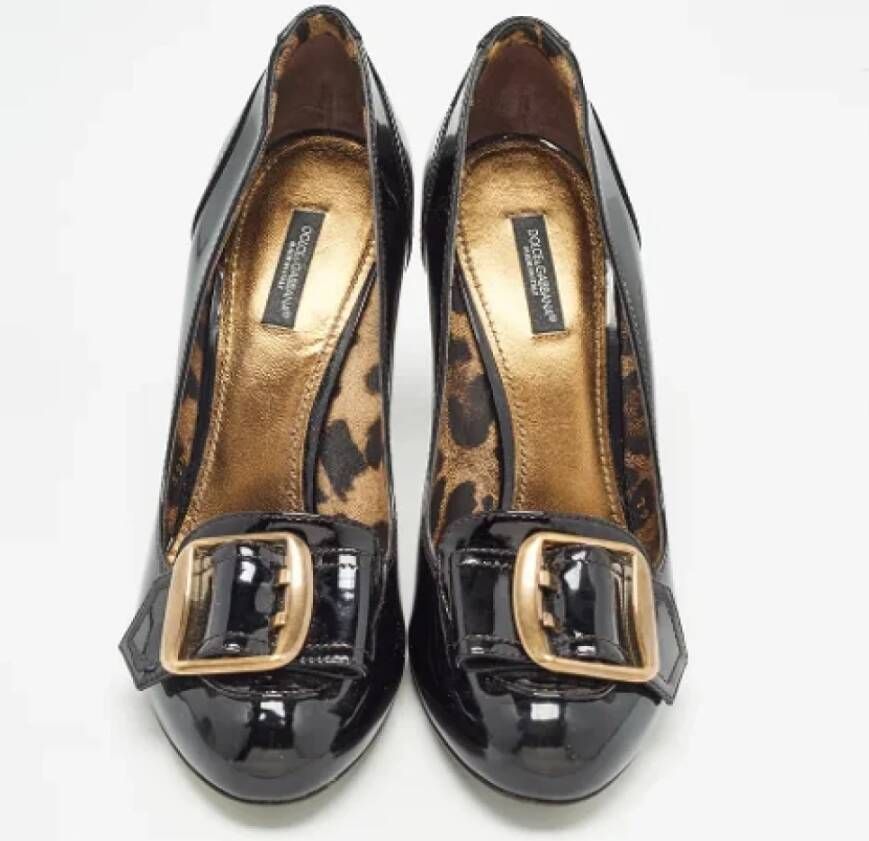 Dolce & Gabbana Pre-owned Leather heels Black Dames