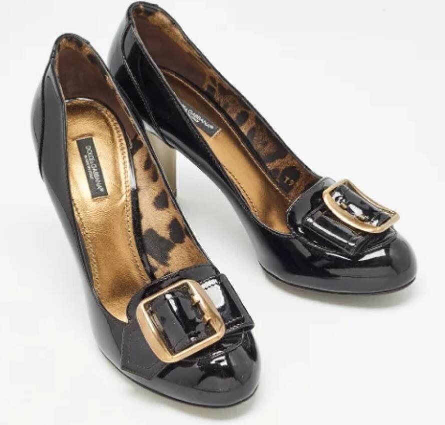 Dolce & Gabbana Pre-owned Leather heels Black Dames