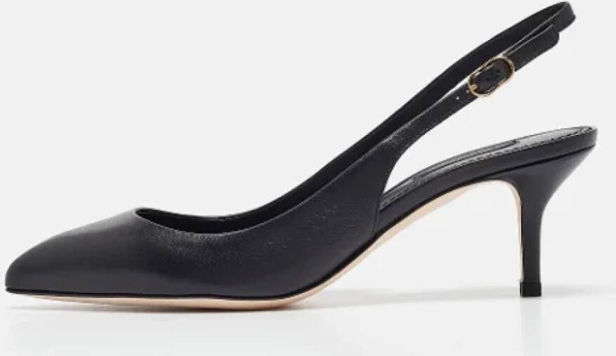 Dolce & Gabbana Pre-owned Leather heels Black Dames