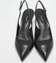 Dolce & Gabbana Pre-owned Leather heels Black Dames - Thumbnail 3