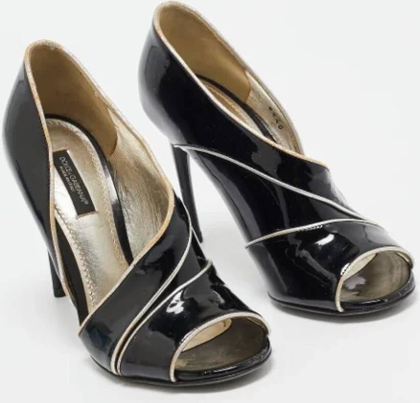 Dolce & Gabbana Pre-owned Leather heels Black Dames