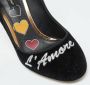 Dolce & Gabbana Pre-owned Leather heels Black Dames - Thumbnail 7