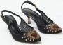 Dolce & Gabbana Pre-owned Leather heels Black Dames - Thumbnail 2