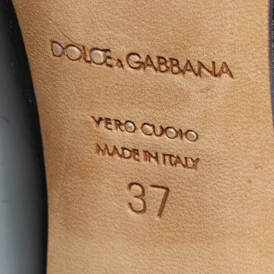 Dolce & Gabbana Pre-owned Leather heels Brown Dames